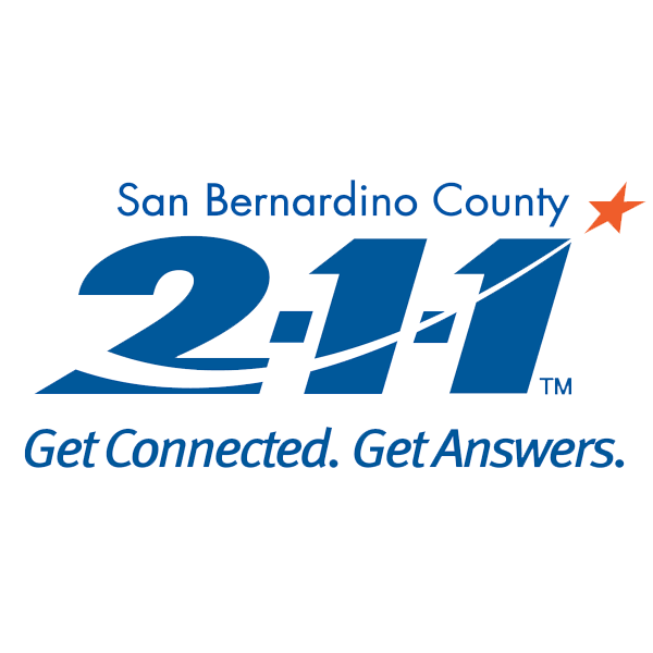 San Bernardino County 211 logo